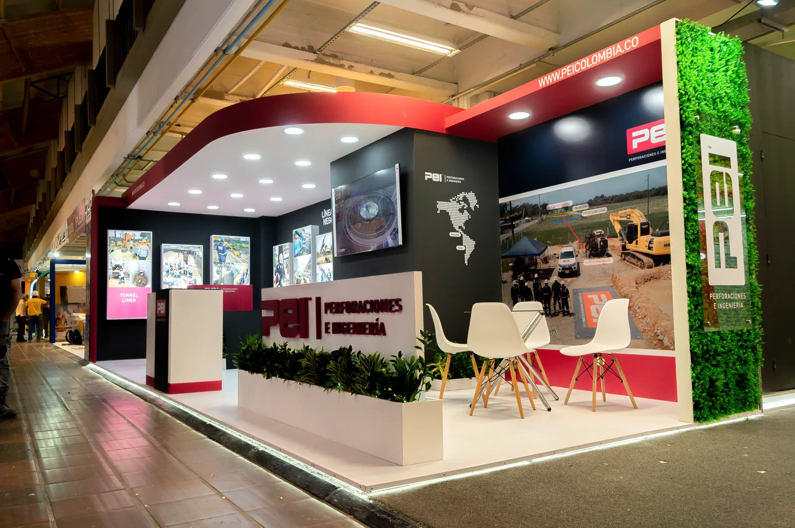 Montaje Real en Corferias Gran Salón — EXPOCONSTRUCCIÓN PEI