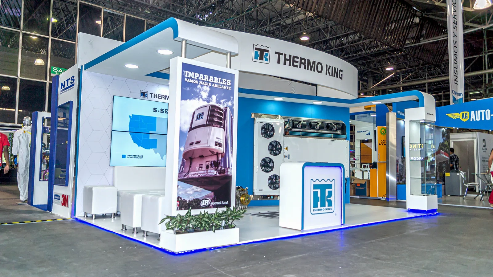 Stand en Plaza Mayor Medellín — PABELLÓN THERMO KING