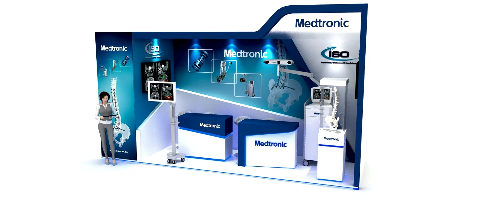 Perspectiva Angular 3D — MEDTRONIC SPINE & SURGERY