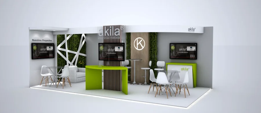 Render Conceptual: Pabellón Tecnológico Akila Core