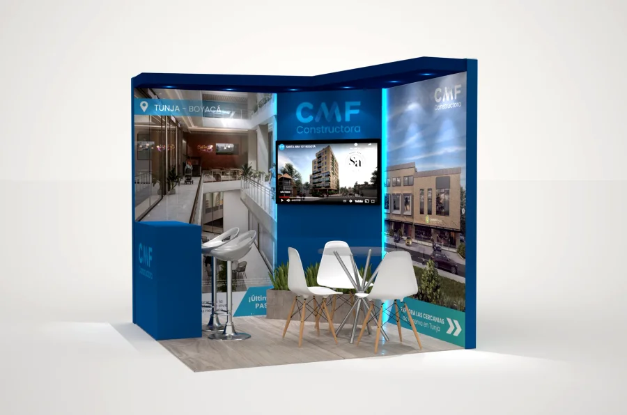 Render Conceptual: Pabellón CMF Construcción & Estructuras