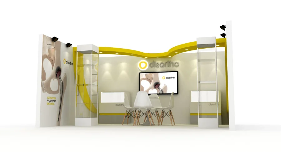 Render Conceptual: Pabellón Dispositivos Médicos Disrotho